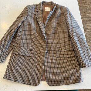 EVERLANE - The Oversized Houndstooth Blazer in Wool ❤️
